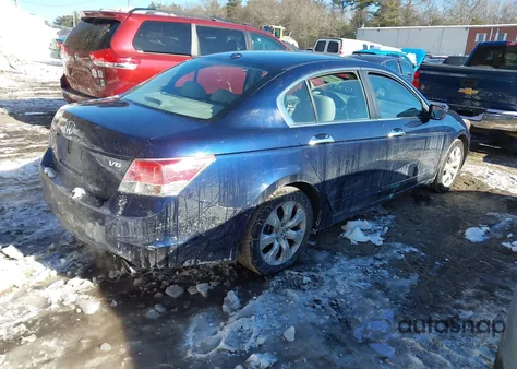 2008 Honda Accord 3.5 Ex-L из США, поврежденный, VIN 1HGCP36848A077808